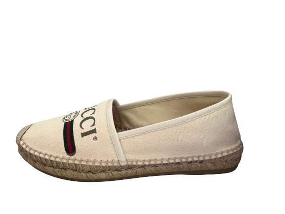 Gucci espadrilles, Web Cream Canvas