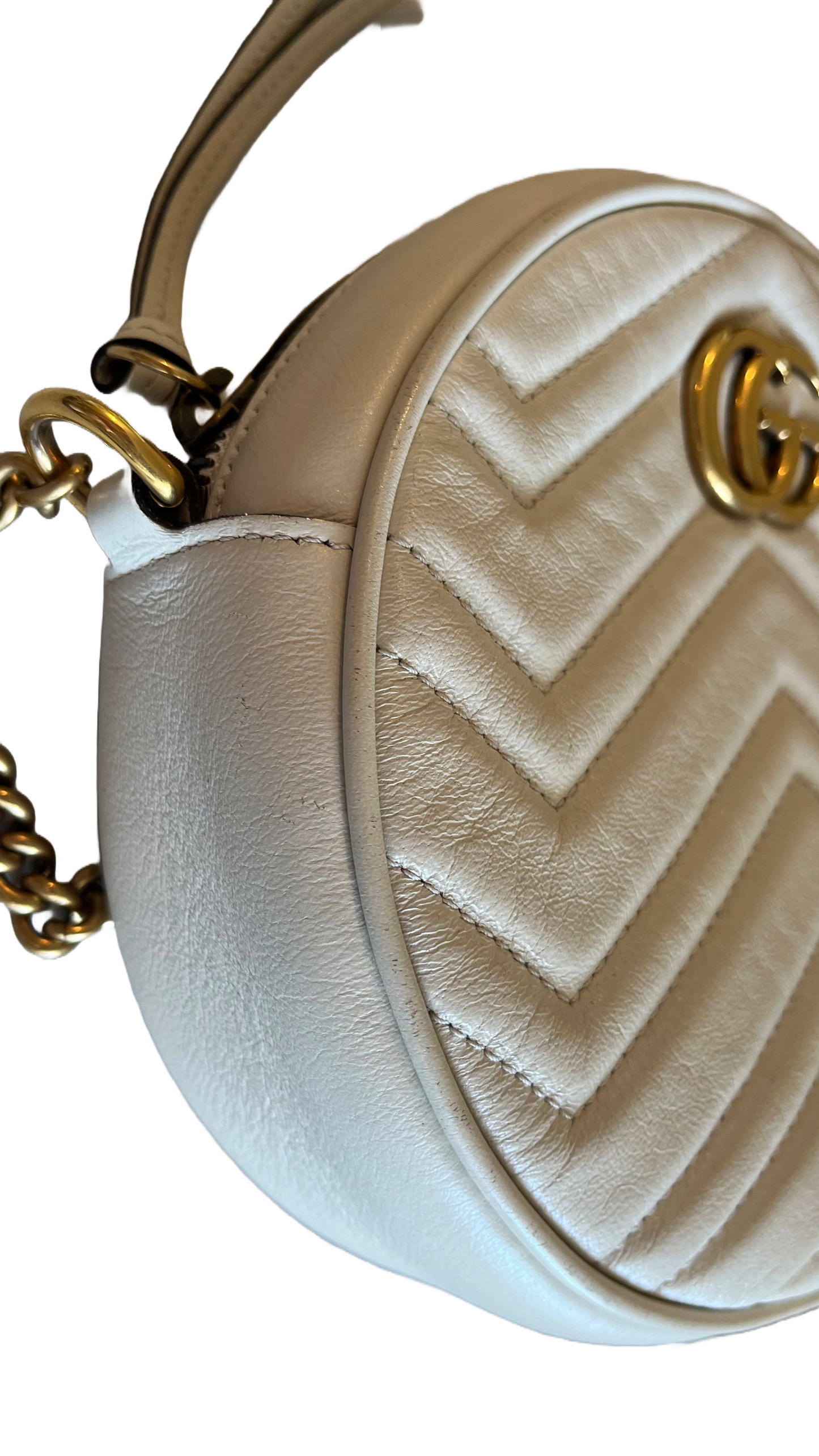 Gucci GG Marmont Round Bag