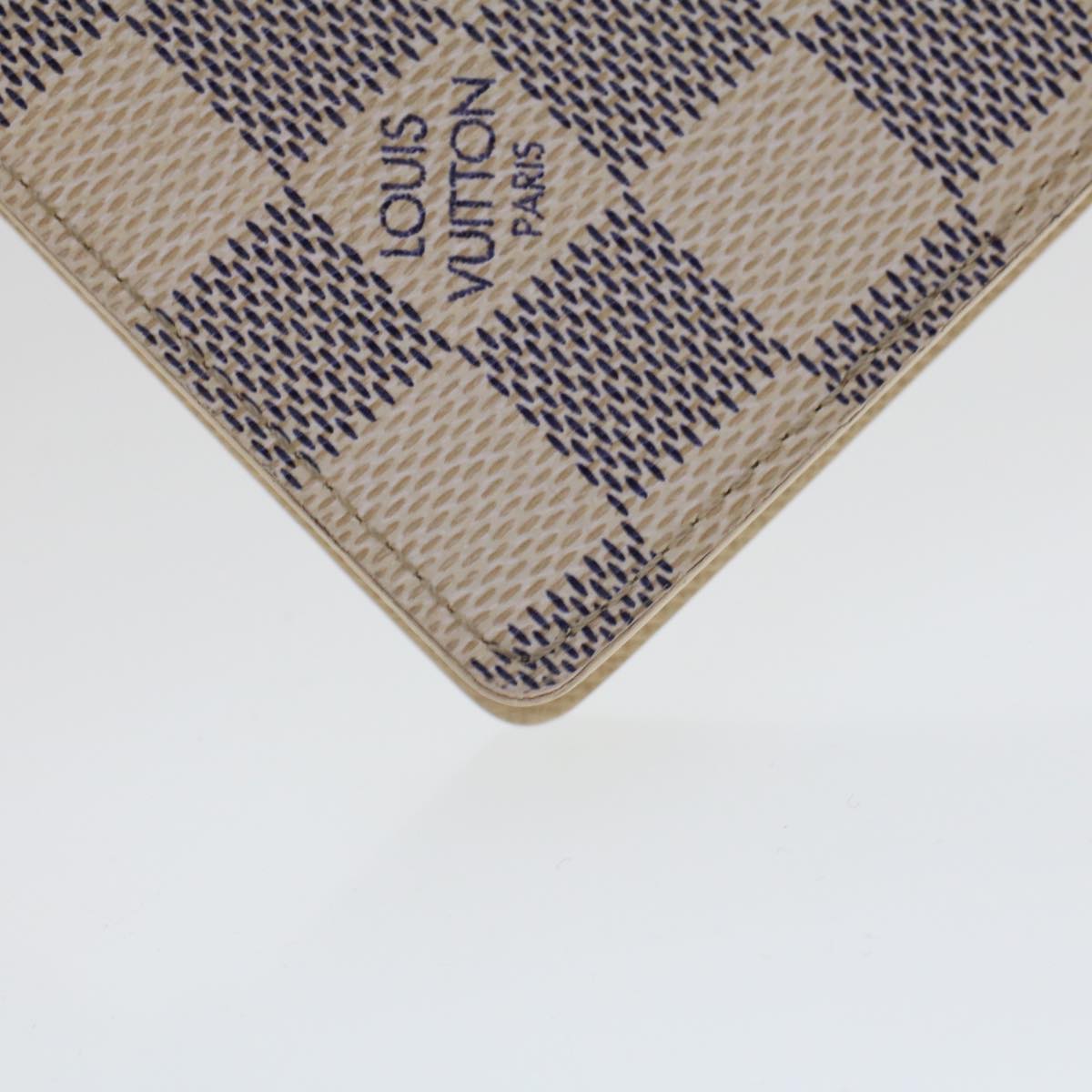 LOUIS VUITTON Damier Azur Agenda PM Day Planner Cover R20706 LV  th3695