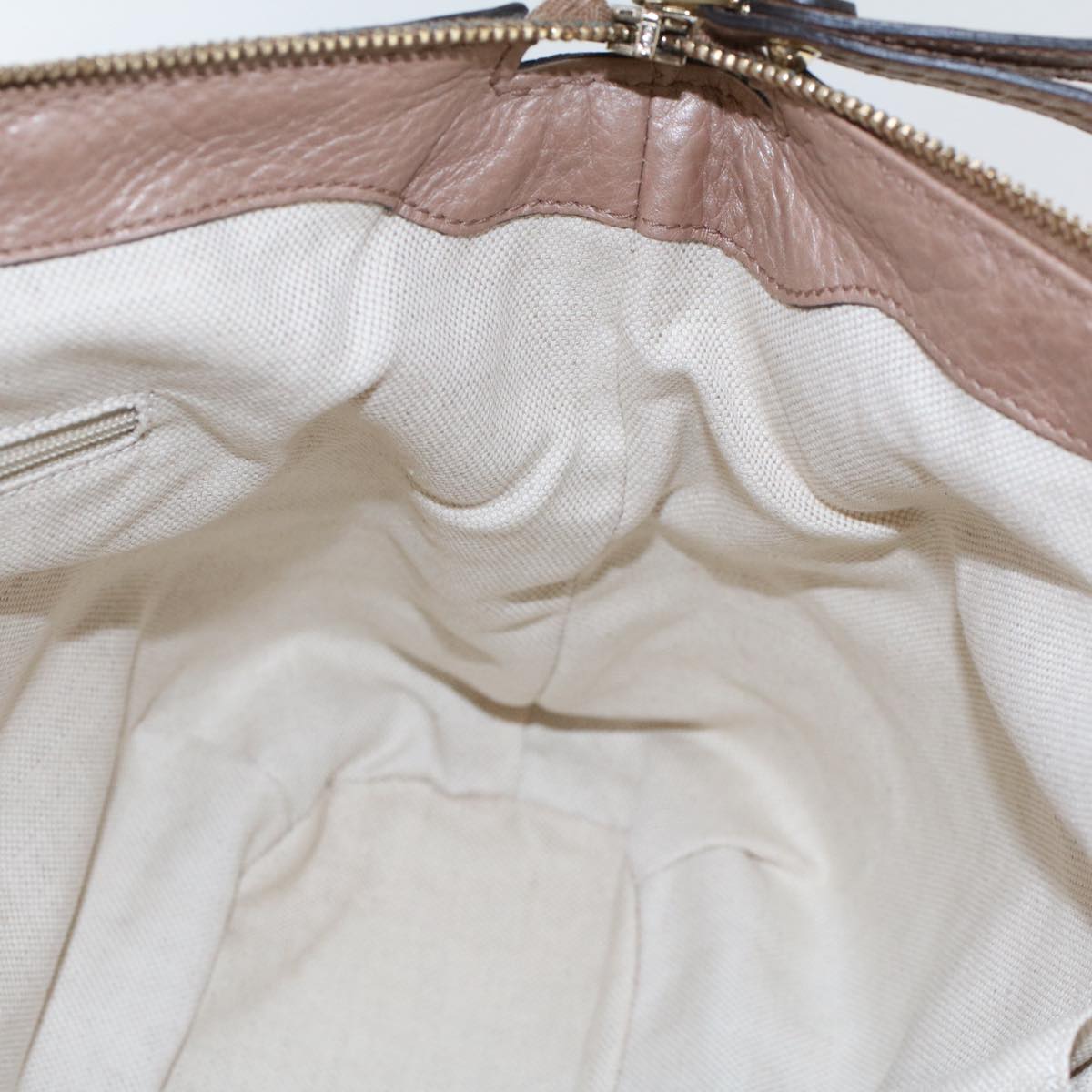 GUCCI Hand Bag Leather 2way Pink 247902  th3878