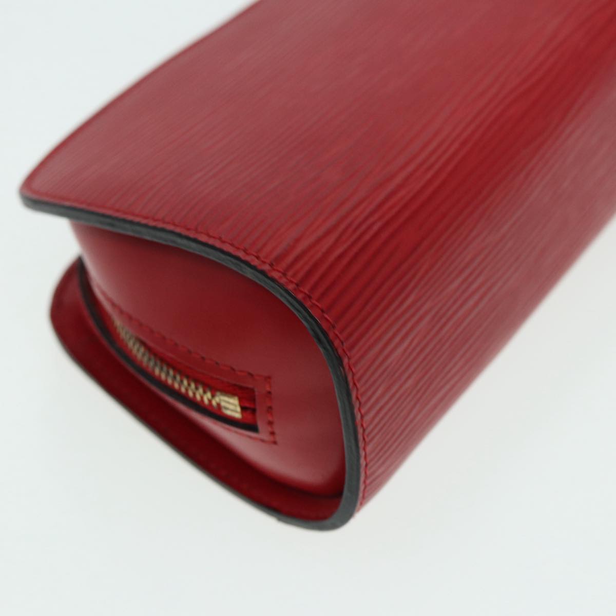 LOUIS VUITTON Epi Dauphine PM Pouch Castilian Red M48447 LV Auth ti1951