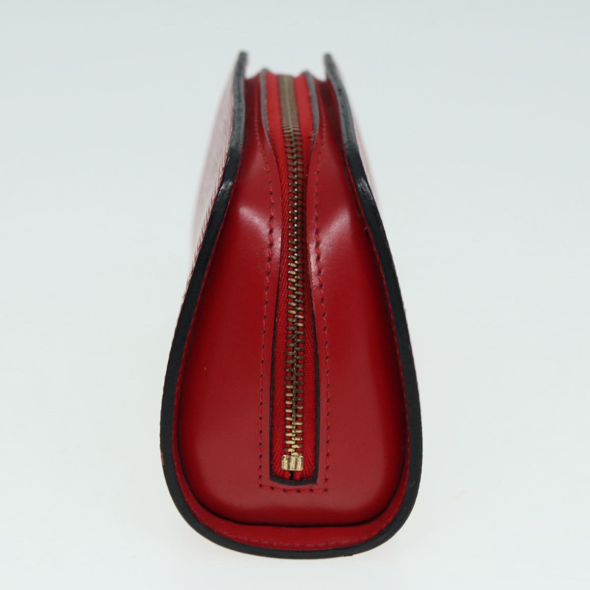 LOUIS VUITTON Epi Dauphine PM Pouch Castilian Red M48447 LV Auth ti1951