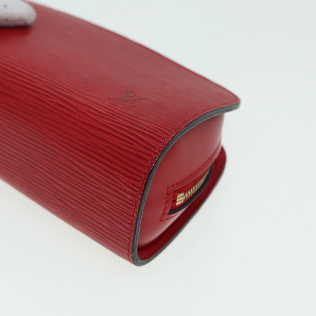 LOUIS VUITTON Epi Dauphine PM Pouch Castilian Red M48447 LV Auth ti1951