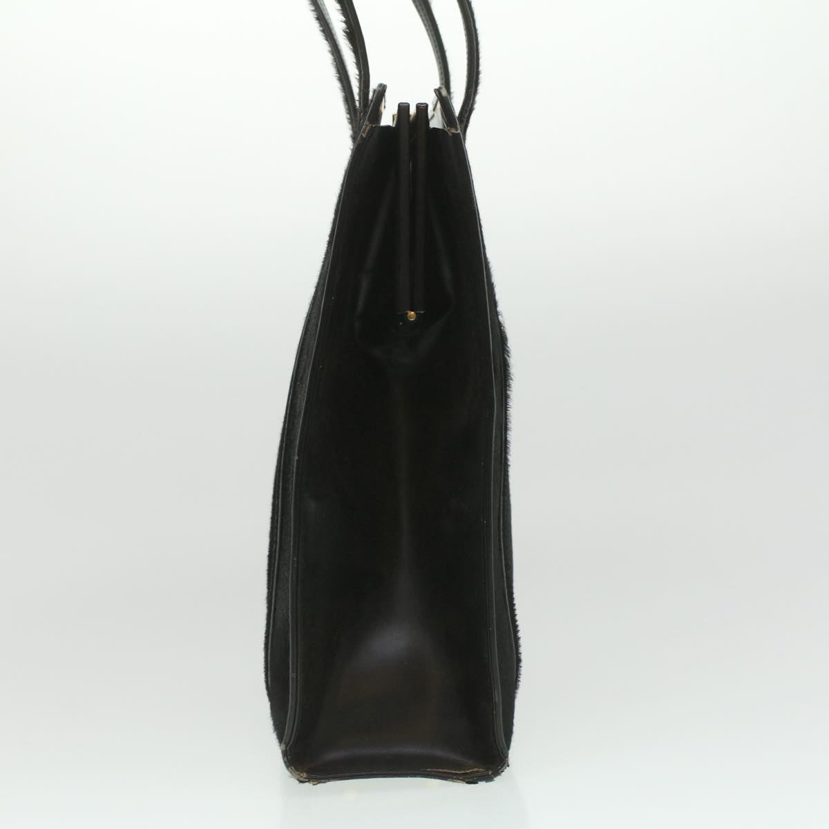 GUCCI Shoulder Bag Unborn Calf SkinLeather Black 002 406 0425  ti932