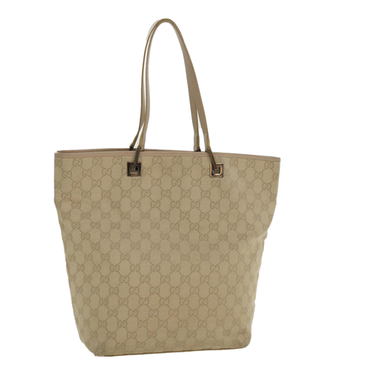 GUCCI GG Canvas Shoulder Bag Beige 31243  tp623