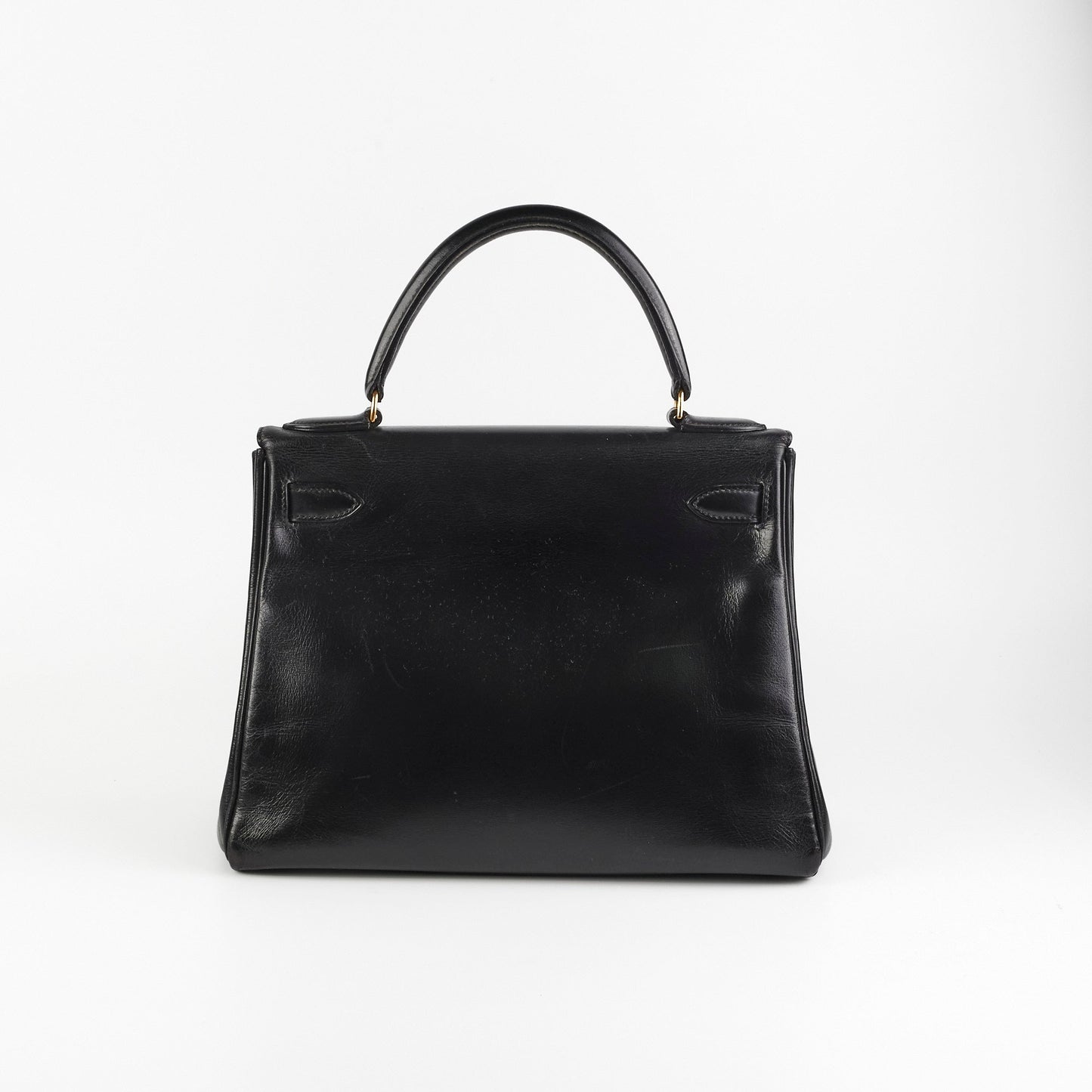 Hermes Kelly 28 Vintage Noir Box L Circle Stamp