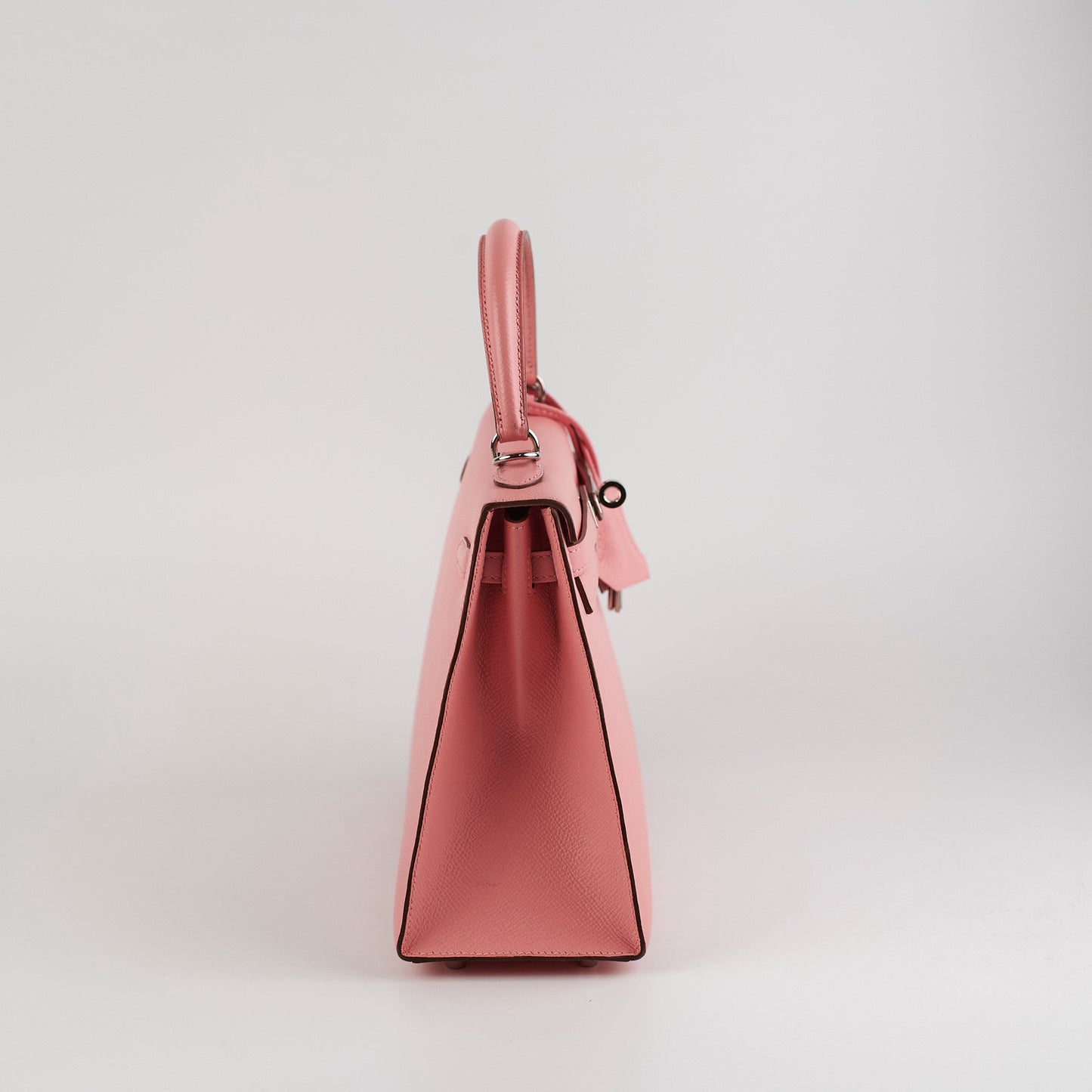 Hermes Kelly 25 Sellier Epsom Rose Confetti - Y Stamp