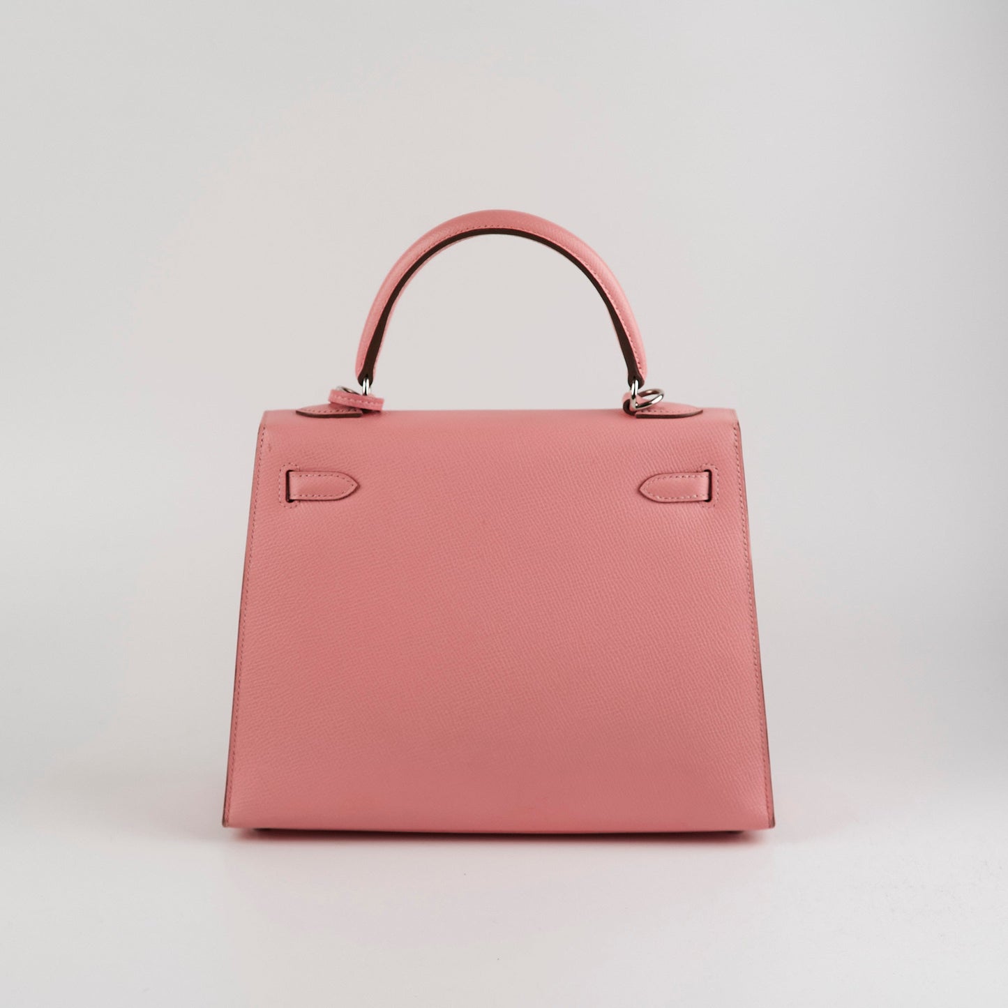 Hermes Kelly 25 Sellier Epsom Rose Confetti - Y Stamp