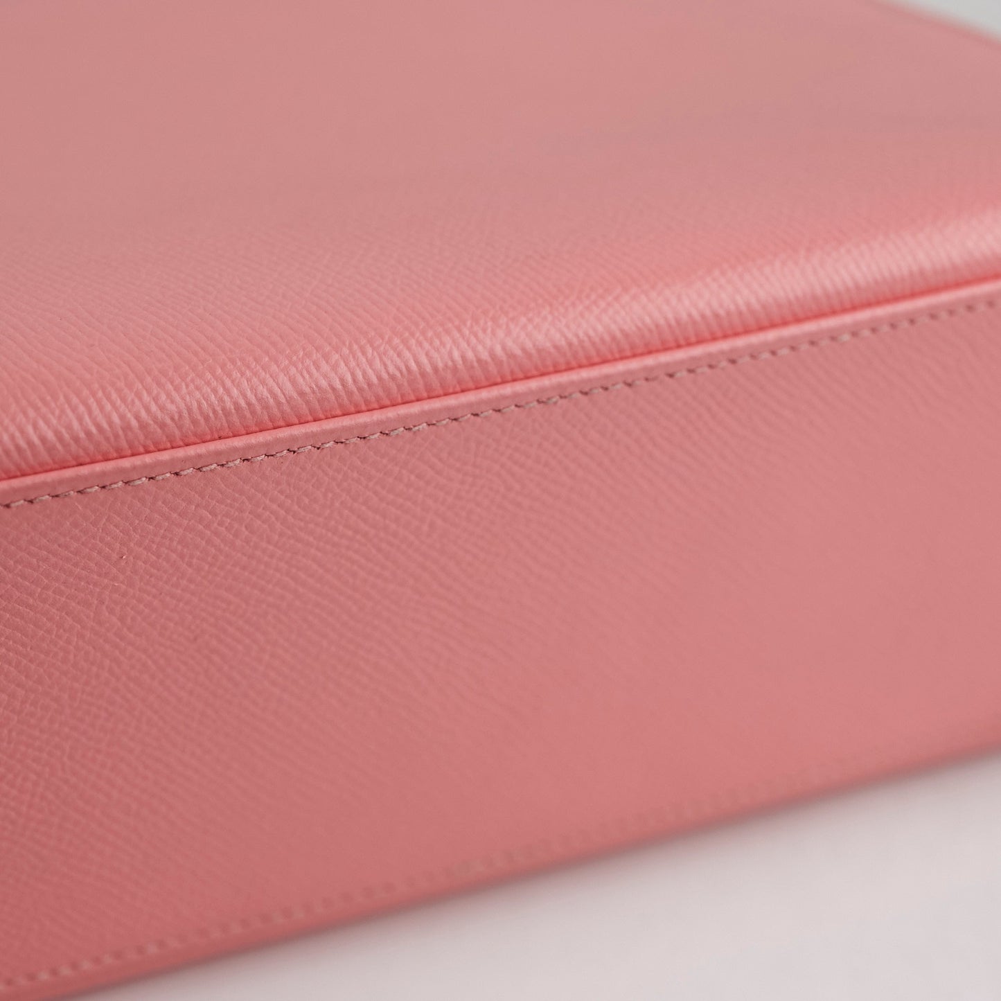 Hermes Kelly 25 Sellier Epsom Rose Confetti - Y Stamp