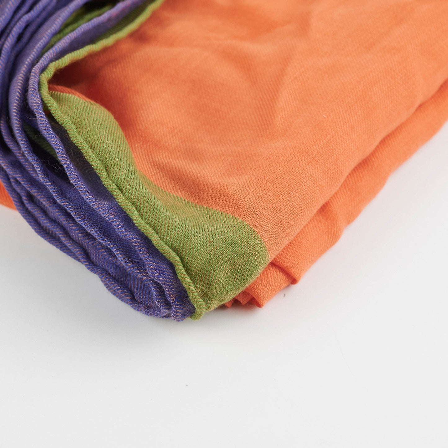 Hermes Orange Cashmere Scarf