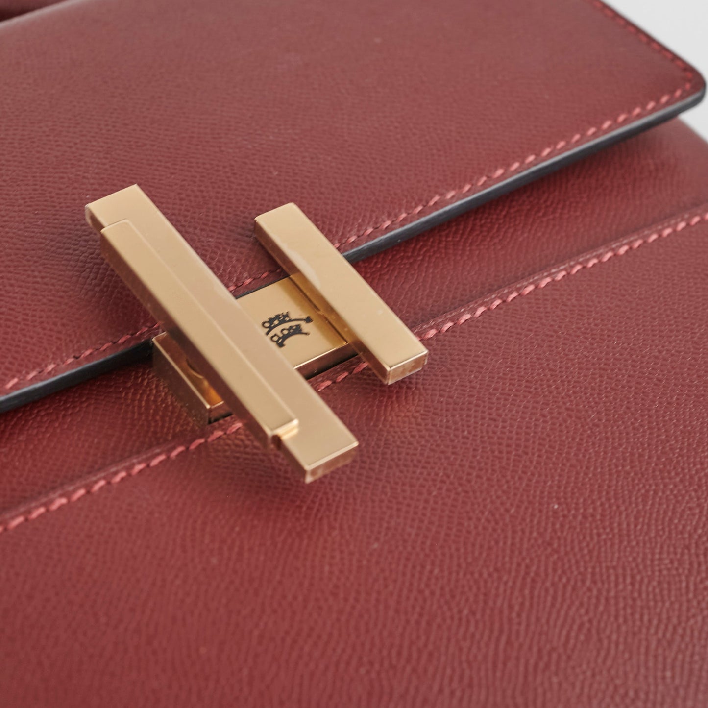 Hermes Rouge Tadelakt Cinhetic Y Stamp 2020