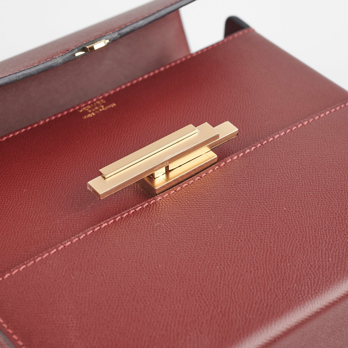 Hermes Rouge Tadelakt Cinhetic Y Stamp 2020