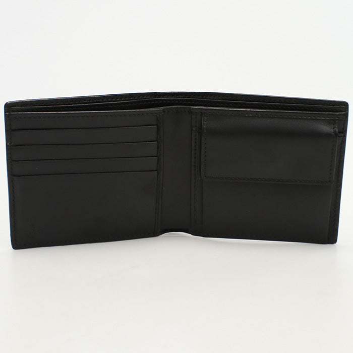 GUCCI 408826 Bi-fold wallet Zykneechar Web Strap gucci sima coin wallet leather,canvas black mens