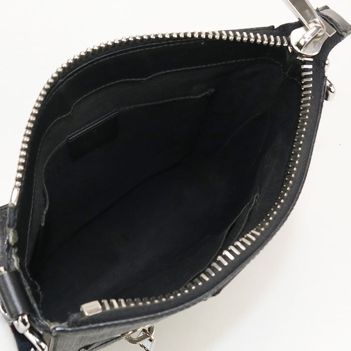 GUCCI GU80351 Small messenger bag GG Supreme Shoulder PVC  black mens