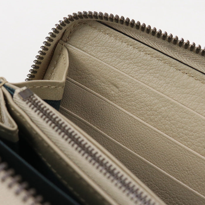 GUCCI 658634 Diana Bamboo Continental wallet Purse leather beige Women