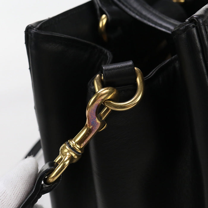 GUCCI 448054 1000 Tote Bag GG Marmont Quilting 2WAYTote Bag leather black Women
