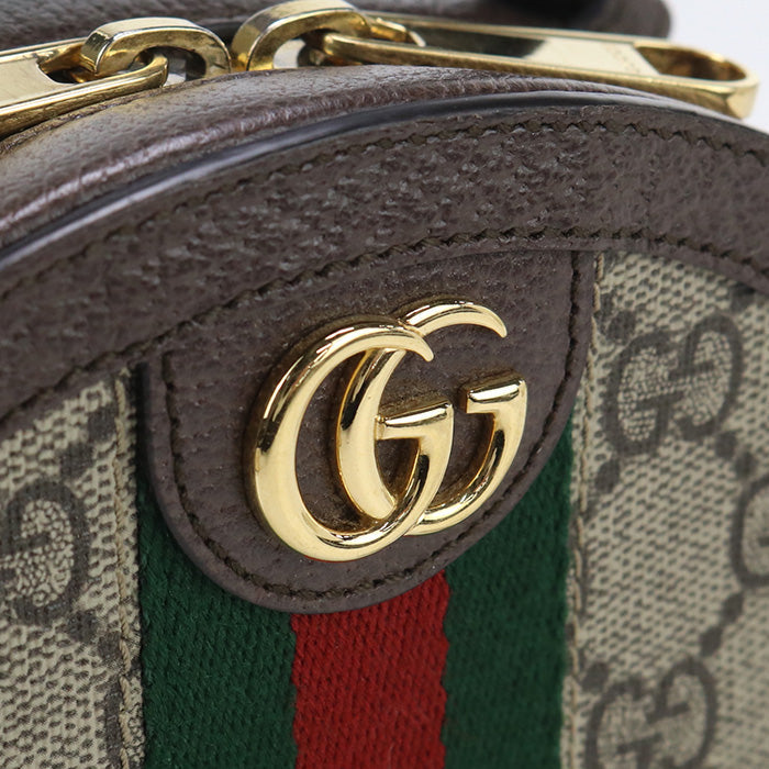 GUCCI GU81496 2WAY handbag Ofidia  PVC beige Women