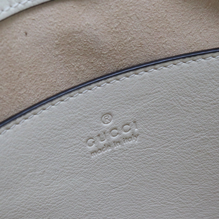 GUCCI 498156 Shoulder Bag Padlock GG Small GG Supreme Canvas,leather beige Women