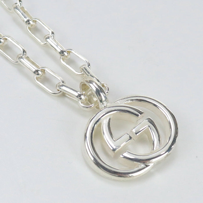 GUCCI 295710 Necklace Interlocking G accessories Silver925 Silver mens(unisex)