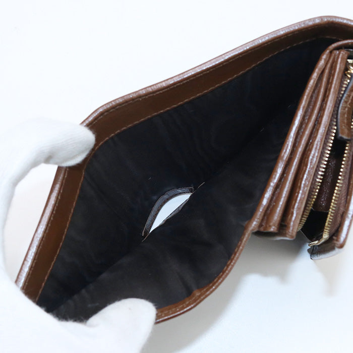 GUCCI 621891 Bi-fold wallet Gucci Horsebit 1955 Medium wallet GG Supreme Canvas,leather beige Women