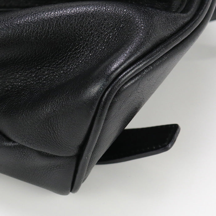 GUCCI 003 2034 0030 mini backpack Bamboo leather black Women