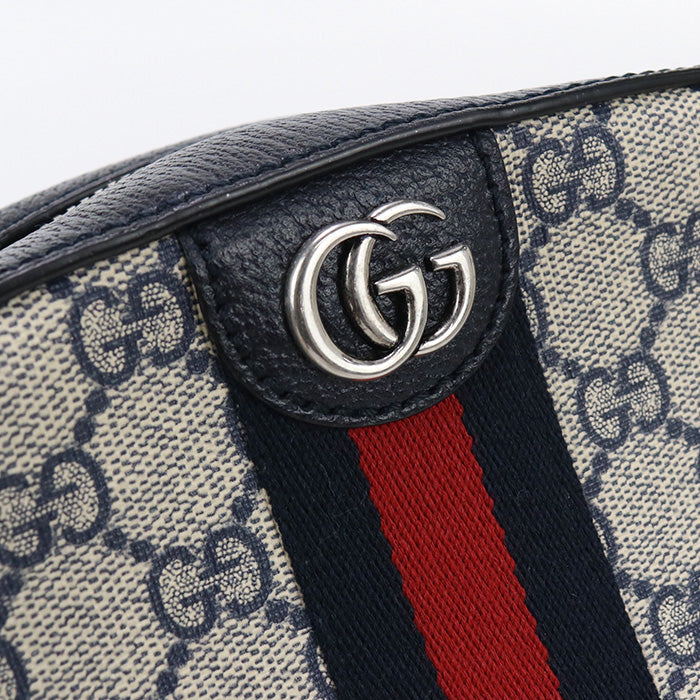 GUCCI 681064 Shoulder Bag Ofidia Cross body bag GG Supreme Canvas Navy mens(unisex)
