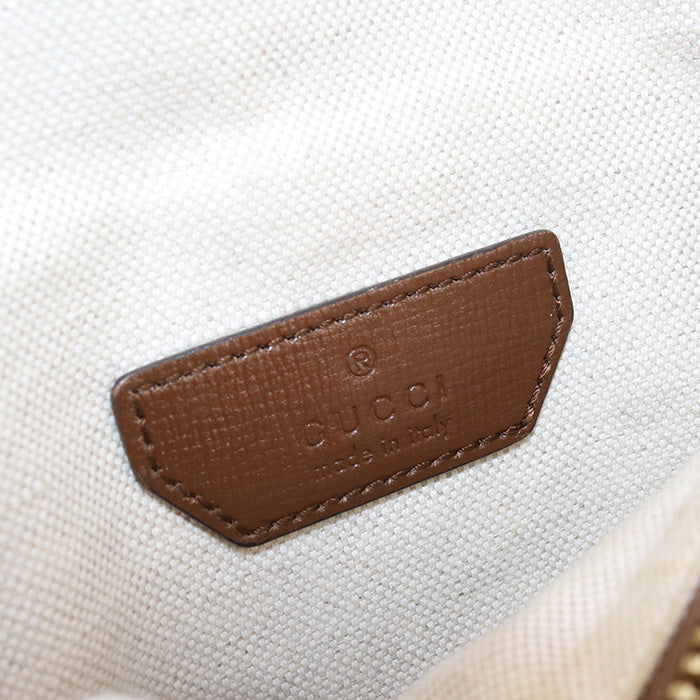 GUCCI 682933 body bag Interlocking G Belt bag GG Supreme Canvas Brown mens(unisex)