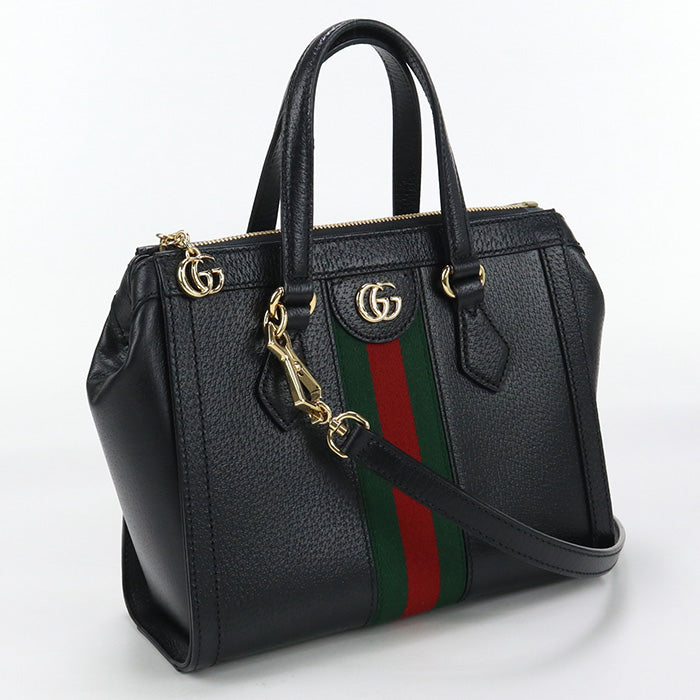 GUCCI 719882 Tote Bag Ophidia GG 2WAY Tote Bag leather black Women