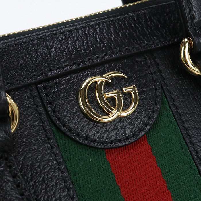 GUCCI 719882 Tote Bag Ophidia GG 2WAY Tote Bag leather black Women