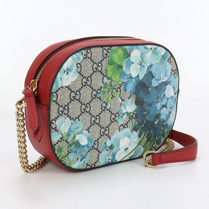 GUCCI GU83186 ChainShoulder Bag GG Blooms  PVC multicolored Women