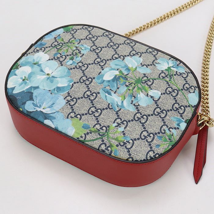 GUCCI GU83186 ChainShoulder Bag GG Blooms  PVC multicolored Women