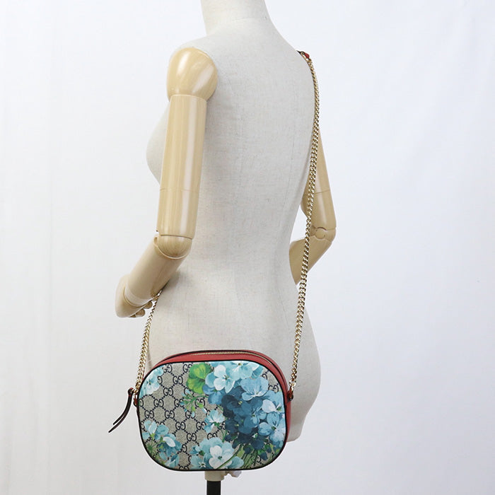 GUCCI GU83186 ChainShoulder Bag GG Blooms  PVC multicolored Women