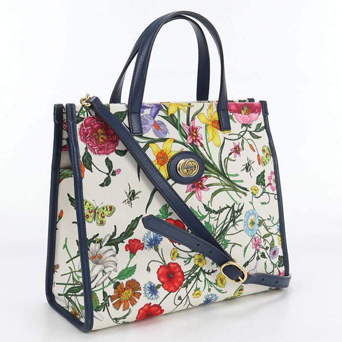 GUCCI GU83194 Flora 2WAY Tote Bag  canvas multicolored Women