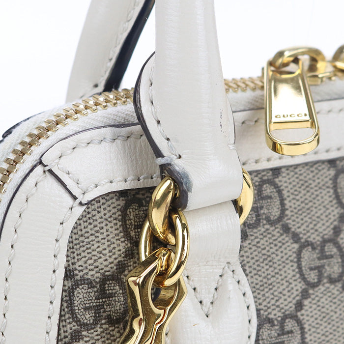 GUCCI GU83590 2WAY handbag Gucci Horsebit 1955 GG Supreme 2WAY beige Women