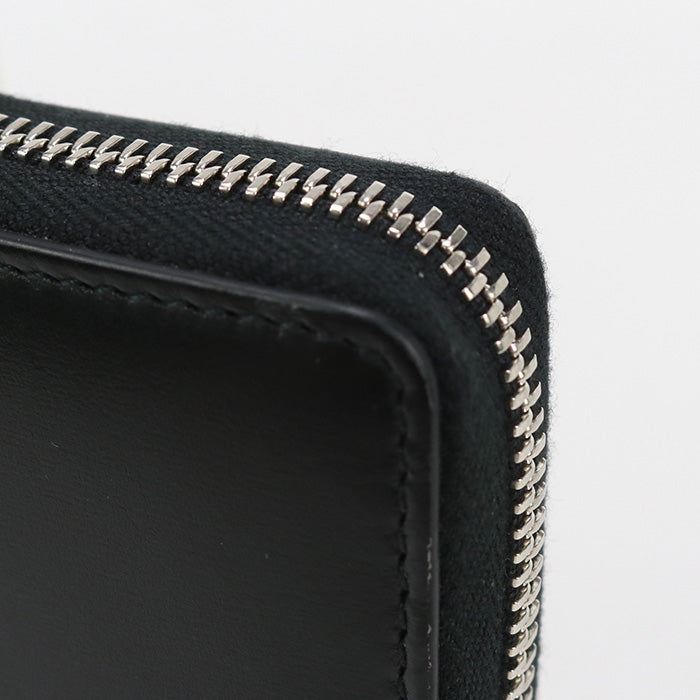 GUCCI 428736 0YK0N 1000 Long Wallet GG Marmont Zipper Wallet leather black mens(unisex)
