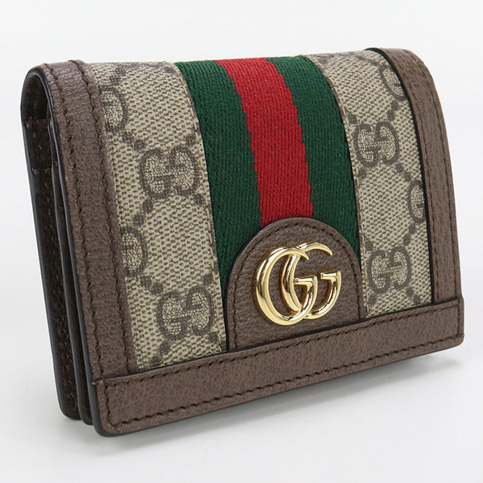 GUCCI 523155 96IWG 8745 Bi-fold wallet Ophidia GG Marmont Mini Wallet GG Supreme Canvas Multi Women(unisex)