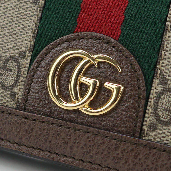GUCCI 523155 96IWG 8745 Bi-fold wallet Ophidia GG Marmont Mini Wallet GG Supreme Canvas Multi Women(unisex)