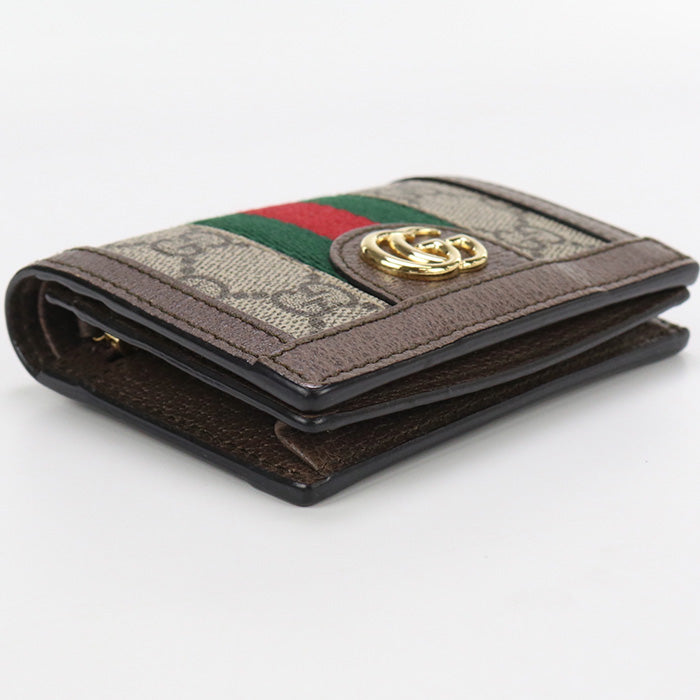 GUCCI 523155 96IWG 8745 Bi-fold wallet Ophidia GG Marmont Mini Wallet GG Supreme Canvas Multi Women(unisex)