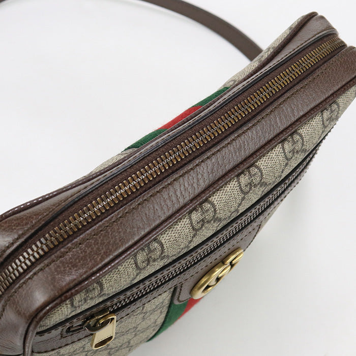 GUCCI 547926 96IWT 8745 GG small shoulder bag Ofidia Diagonal  Supreme beige