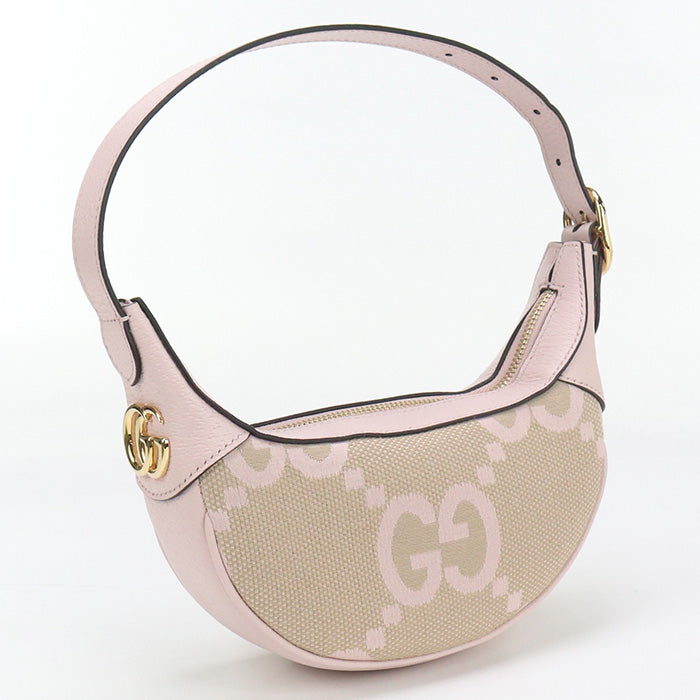 GUCCI 658551 Shoulder bag Ophidia Jumbo GG GG mini bag GG canvas, leather beige Women