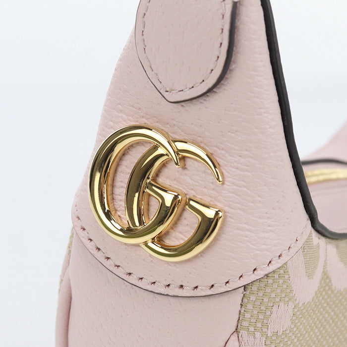 GUCCI 658551 Shoulder bag Ophidia Jumbo GG GG mini bag GG canvas, leather beige Women