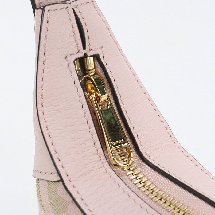 GUCCI 658551 Shoulder bag Ophidia Jumbo GG GG mini bag GG canvas, leather beige Women
