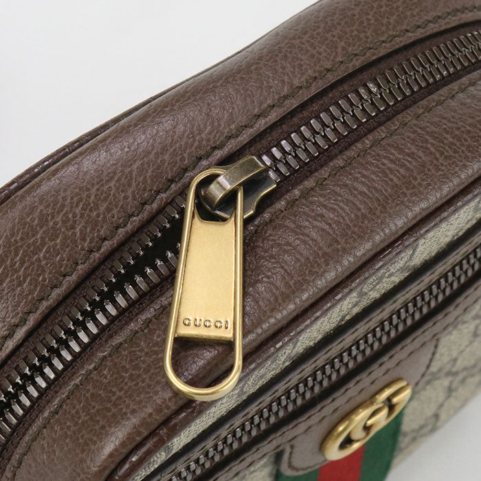GUCCI 598127 96IWG 8745 Ofidia Diagonal shoulder bag GG Supreme leather unisex