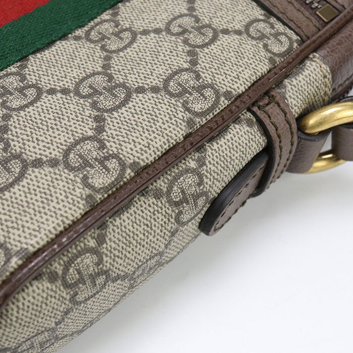 GUCCI 598127 96IWG 8745 Ofidia Diagonal shoulder bag GG Supreme leather unisex