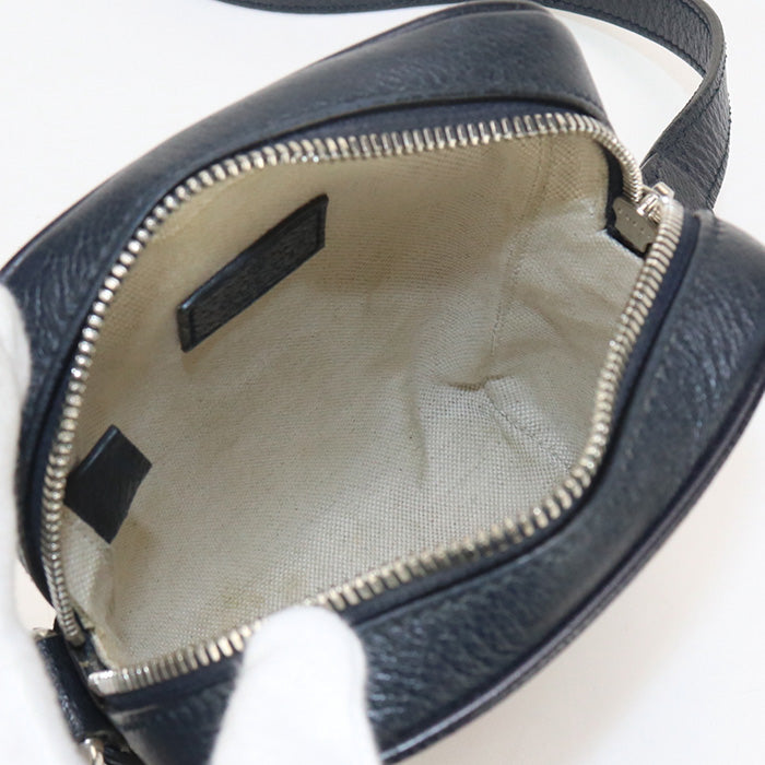 GUCCI 598127 GGShoulder Bag Ofidia Shoulder GG Supreme Canvas navy unisex