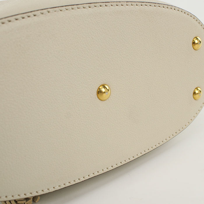 GUCCI 724667 Mini bucket bag Gucci Diana Hand Shoulder bag leather White Women