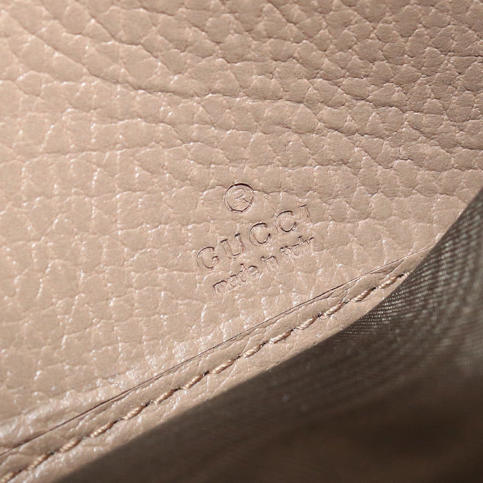 GUCCI 456116 17WAG 5788 Bicolor Continental Long wallet GG Supreme beige Women