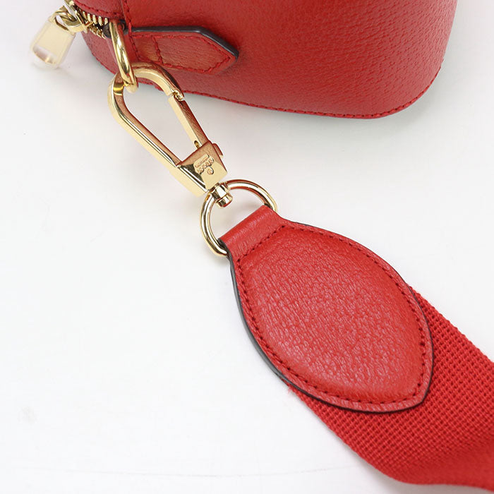 GUCCI 574886 Shoulder Bag GG Apple Diagonal GG Supreme/leather brown Women