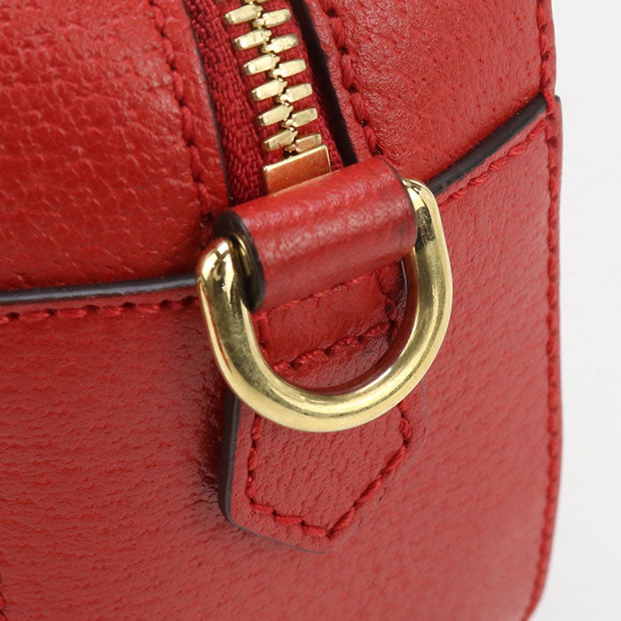 GUCCI 574886 Shoulder Bag GG Apple Diagonal GG Supreme/leather brown Women