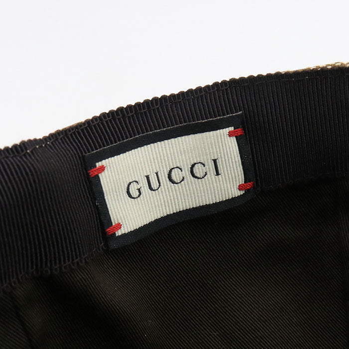 GUCCI 200035 Baseball cap GG canvas cap GG canvas beige mens